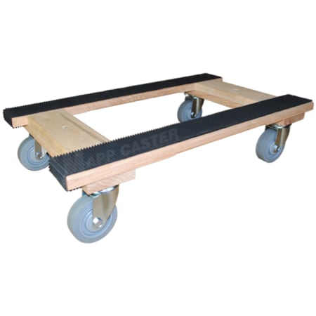 Mapp Caster Heavy Duty Furniture Dolly w/ 4" TPR Rubber Wheels - 960 Lbs Cap. B18304MIR